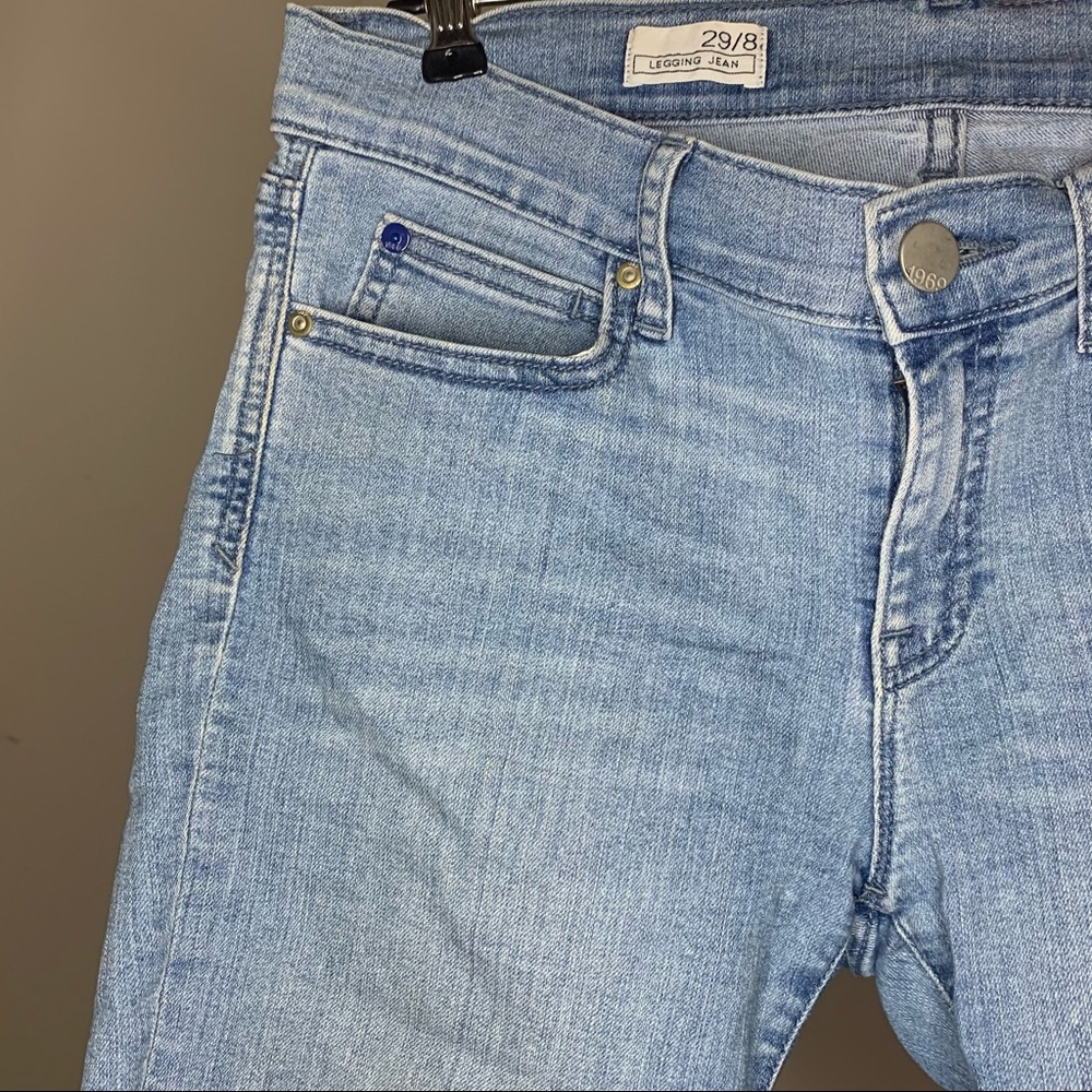 Gap legging jean shorts